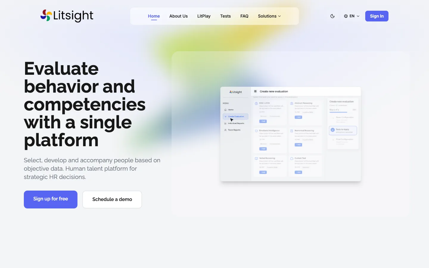 LitSight SaaS platform